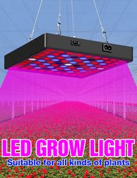 2000W LED Panel Grow Lights Full Spectrum Plant Light SMD 2835 Fitolamp 3000W Indoor Greenhouse Grow Lamp For Cultivate Flower Phyto Seed