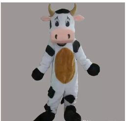 Cow Mascot Costume Halloween Party Dress Adult Size Party Outfit for Adult factory direct sale