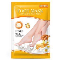 Foot Treatment Masks Pedicure Socks Exfoliation For Peel Dead Skin Remover Calluses Feet Mask Peel Dead Skin Remover Callos Mascarilla Para Pies