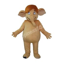 Performance Elephant Custom Mascot Costumes Halloween Christmas Cartoon Character Outfits Suit Advertising Leaflets Clothings Carnival Unisex Adults Outfit