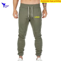 Autumn Quick Dry Cotton Running Sweatpants Men Gym Fitness Workout Sportswear Trousers Joggers Training Track Pants Custom 220608
