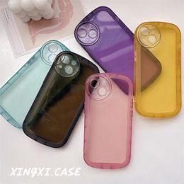 Colourful Transparent Phone cases For iphone 13 pro max 12 pro 11 XSmax XR protector covers