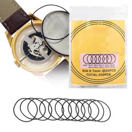 Repair Tools & Kits 200pcs Rubber O-Ring Waterproof Seal Watch Back Cover Gaskets Replacement Tool For Watchmaker Hele22