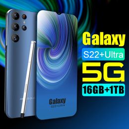 -7.3 Sansung S22 téléphone portable 16G 1TB 4G 5G téléphone mobile smartphone déverrouillé d'origine