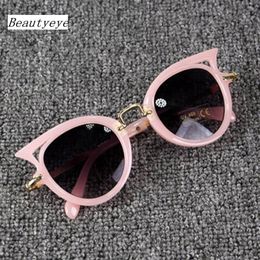 Beautyeye 2022 Kids Sunglasses Girls Brand Cat Eye Children Glasses Boys UV400 Lens Baby Sun glasses Cute Eyewear Shades Goggles