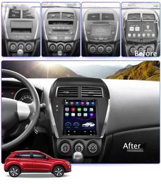 Car Video Radio 10.1 Inch Android for CITROEN C4 2010-2015 Mitsubishi ASX Peugeot 4008 Support Rearview Camera WIFI Mirror Link