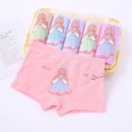 Panties Children Underwears Cartoon Modal Boxer Shorts Primary School Student Pure Cotton Breathable Briefs Older Pants