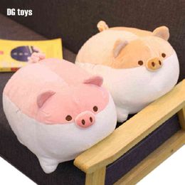 Cm Cute Fat Pig Toy Stuffed Soft Animals Pink Piggy Pillow Christmas Gift For Children Kawaii Valentine present J220704