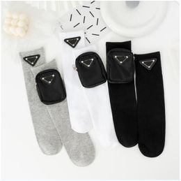 Great Quality Fashion Boys Girls Cotton Socks Autumn Winter Kids Letters Printed Knee-High In Tube Socks Children Sock 3 Colours