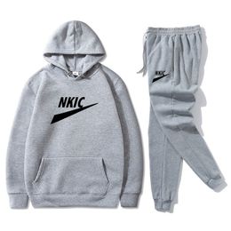 Autumn Winter Casual Brand Sweashirts Sweatpants Men Tracksuit Set Fashion Men's Clothing Suit 3d Printed Hoodie Suit Male