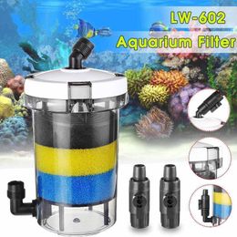 rium Filter Fish Tank Ultraquiet External Bucket Suction Pump LW602 Sponge Accessories Y200917