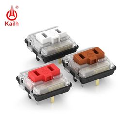 Kailh low profile Switch 1350 Chocolate Keyboard Switch RGB SMD kailh Mechanical Keyboard white stem clicky hand feeling T200605