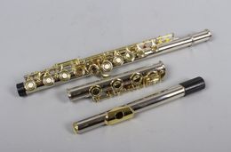 New flute 17 hole Open Hole Golden Key E key Advance Model Professional Case