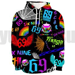 Men's Hoodies & Sweatshirts Fashion Gooba 69 Hoodie 3D 6IX9INE Adult Sweatshirt Long Sleeve Boys / Girls Tracksuit Harajuku Streetwear Pullo