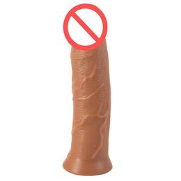 Super Soft Flexible Dildo For Beginner Artificial Realistic Penis Fake Dick222J