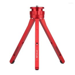 Adjustable Aluminum Alloy Mini Tripod Stand Tabletop For Mobile Phone Active Cameras Tripods Loga22