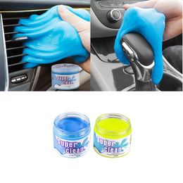 Car Cleaning Tools Interior Dashboard Air Vent Cleaner Gel Wash Mud Keyboard Fan Corner Gap Dust Dirt Remove Slime Auto Dusting ToolsCar