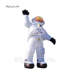 Outdoor Advertising Inflatable Spaceman White Space Traveller Model 6m Air Blow Up Astronaut Balloon For Park Event