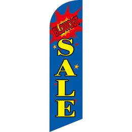 flags for sale Canada - Single Sided Blowout Sale Feather Flag Promotional Advertising Beach Swooper Banner Base and Pole not Included