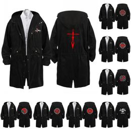 Men's Hoodies & Sweatshirts Fate/stay Night Heaven's Feel Hoodie Coat Saber Alter Overcoat Fashion Cotton Zipper Anime Cosplay CostumeMe