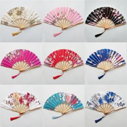 Other Home Decor 1pcs Bamboo Hollow Flower Pattern Folding Hand Fan Fashion Fans Wedding Decoration 20220616 D3
