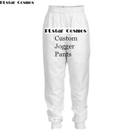 PLstar Cosmos Jogger pants 3D Printed Diy Custom Design Mens Womens Hip Hop Wholesalers Suppliers For Dropship 220704