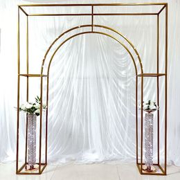 Luxury Christmas Garland Backdrops Engagement Wedding Decoration Flower Arch Birthday Party Balloon Stand Mall Shop Welcome Entrance Door Frame