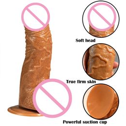 Anal Toy For Men Glass Dildo Cunt Panties Adult sexy Toys Women Plug Thick Realistic Penis Silicone