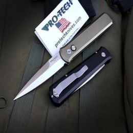 godfather gifts UK - protech godfather 920 single action tactical self defense folding hunting pocket edc knife camping knife hunting knives xmas gift 233V