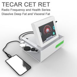 RF Lose Weight Smart Tecar Health Gadgets Machine 448 KHz CET RET Diathermy Pain Relief Terapia Electric Shock Physio Equipment To Relieve Body Pain