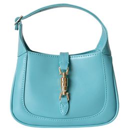 Evening Bags 2022 Vintage Jackie1961 Underarm Bag Hobo Real Leather Portable One Shoulder Women Handbag