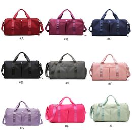 Women Mens Yoga Bags Storage Travel Duffel Bag Luggage Casual Beach Adult Exercise Gym Fitness Packs Dry Wet Depart