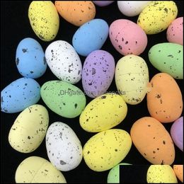 Other Event Party Supplies Festive Home Garden Mti Color Simation Pigeon Eggs 2X3Cm Easter Fashion Bird Egg Festival Decoration 0 08Hj P2