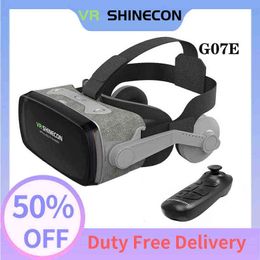 Hot Metaverse VR Headset Compatible with iPhone and Android Phones G07E Adjustable VR Glasses As Gift for Kids and Adults H220422