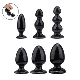 Big Butt Stuffed Bulky Anal Plug sexy Toys For Women Men Couple Tools Dildos XXL Masturbator Erotic Adult Product Suction Machine