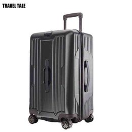 Travel Tale Thickened Large Baggage Box Capacity Hard Case Bag On Wheel J220708 J220708