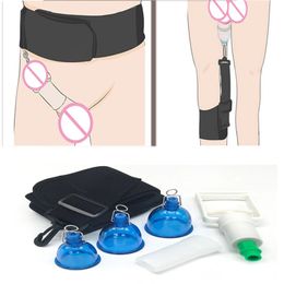 Male Penis Extender Stretcher Dick Hanger Phallosan Tension Belt Sleeve Penile Pump Cup Enlarger Enhancer sexy Toys for Men