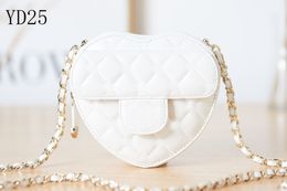 Brand Classic Designers Shoulder Bags Handbags Love shape Top Quality Woman Fashion Genuine Leather designer handbag Women Flap Black Crossbody Bag 4 colors 3191