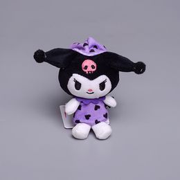 2023 10cm Stuffed Animals Cartoon plush toys INS cute Imitation Wholesale dolls Lovely Cute Pyjamas kuromi bags pendant