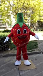 Performance strawberry Mascot Costumes Carnival Hallowen Gifts Unisex Adults Fancy Party Games Outfit Holiday Celebration Cartoon Character Outfits