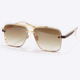 2022 Rectangle Alloy Gold Wrap Sunglasses Women Personalised Fashion Brand Glasses Luxury Lunettes De Soleil