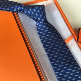 20ss Designer Tie Mens Silk Necktie High Quality Cravatta Uomo Male Business Neckties Letter Embroidered Krawatte With Box Luxury Neck Ties 8559 C6CM