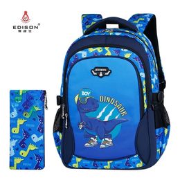 Edison Children School Bags for Teenagers boys Big Capacity School Backpack Waterproof Satchel Kids Book Bags mochila LJ201225