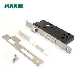 ML001 European Style Steel Single Point Mortise Lock Body Door Handle locking Door Hardware 201013