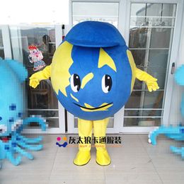 Mascot doll costume Mascot Globe Earth Mascot Costume Custom Fancy Costume Anime Apparel theme fancy dress carnival