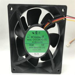 12038 CNDC24Z4Q-952 24V 10W 12CM three-wire inverter fan