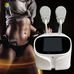 2022 2 Handles Ems emslim Weight Loss Ems Fat Burning Muscle Build Slimming Machine For Abdomen