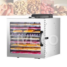 Kitchen Vegetable Fruit Dehydrator Drying Machine High Capacity 10 Layers Dried Frame Low Noise Food Dryer