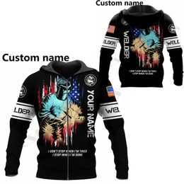 PLstar Cosmos 3DPrint est welders Custom Name Job Unique Unisex Men Women Hrajuku Casual Streetwear Hoodies Zip Sweatshirt Q 2 220713