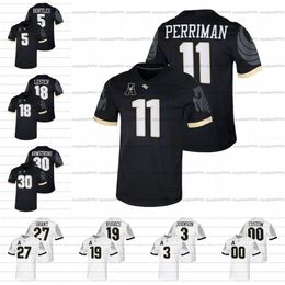 A3740 Custom UCF Knights Football Jersey Shaquill Gryphon Mikey Keene Blake Bortles Jaylon Robinson Mike Hughes Bryson Armstrong Richie Grant